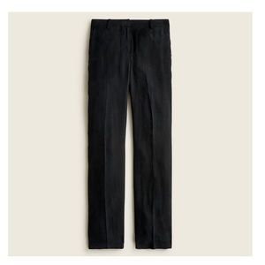 J. Crew NWT Drapey Cupro Trouser Black